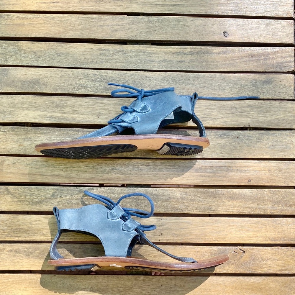 Sorel Leather  Lace-up Sandals